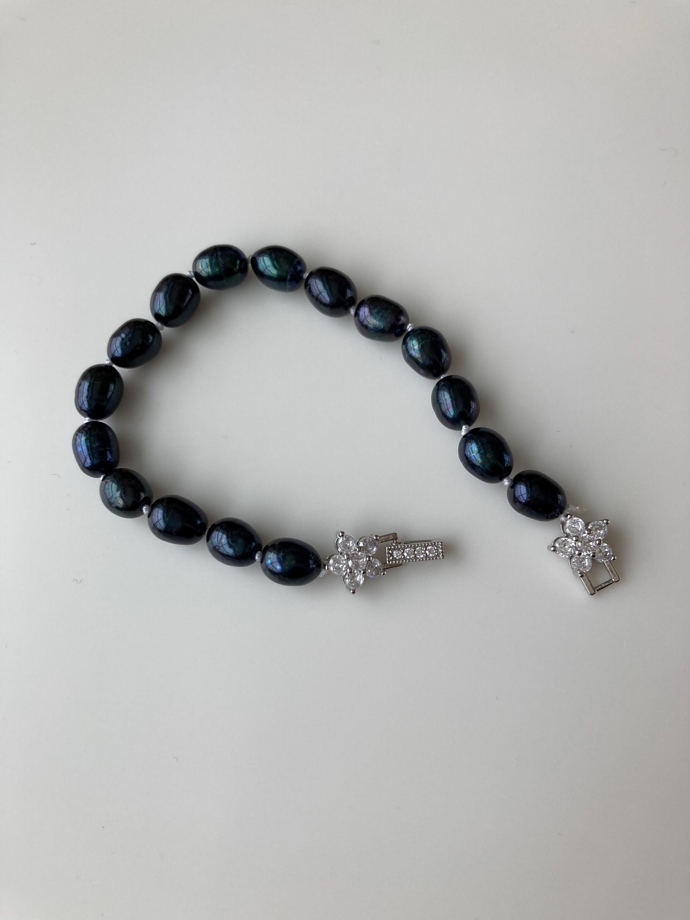 Little Black Pearl Bracelet