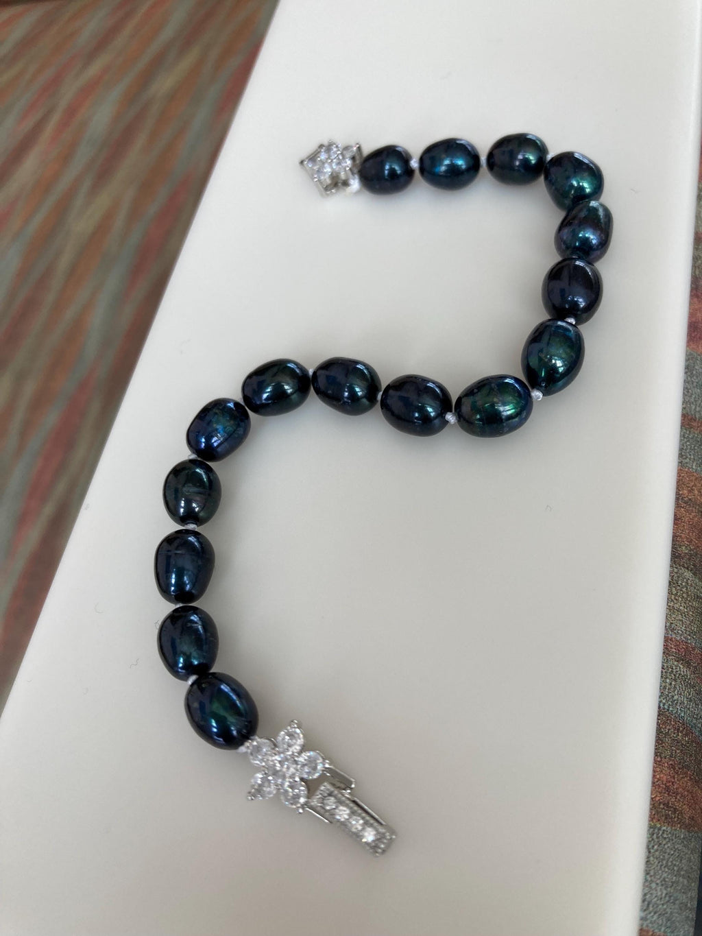 Little Black Pearl Bracelet