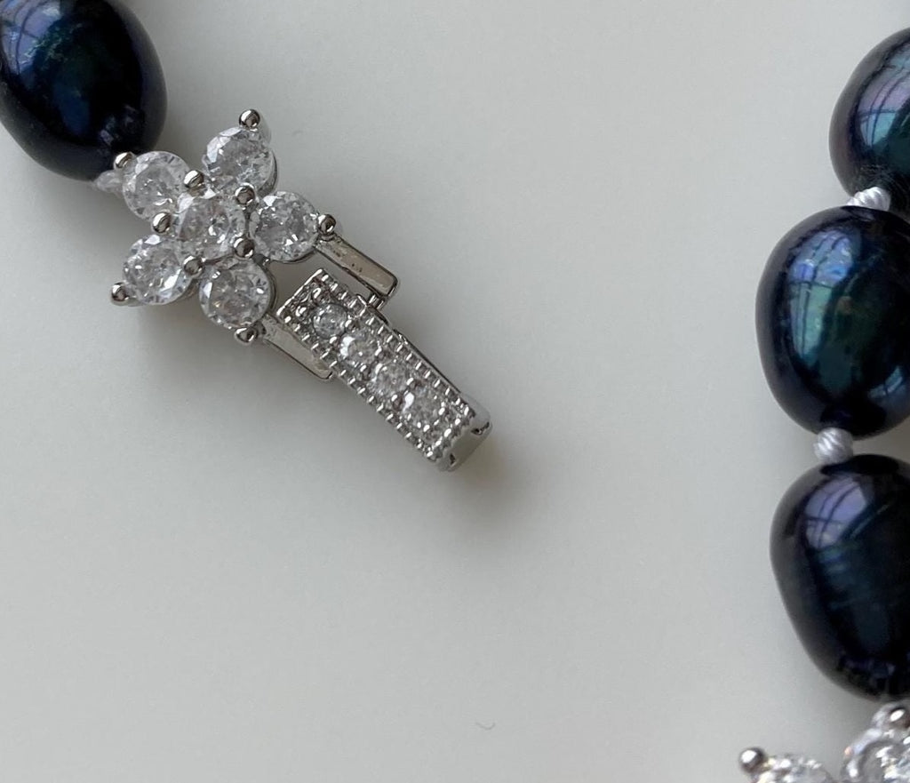 Little Black Pearl Necklace