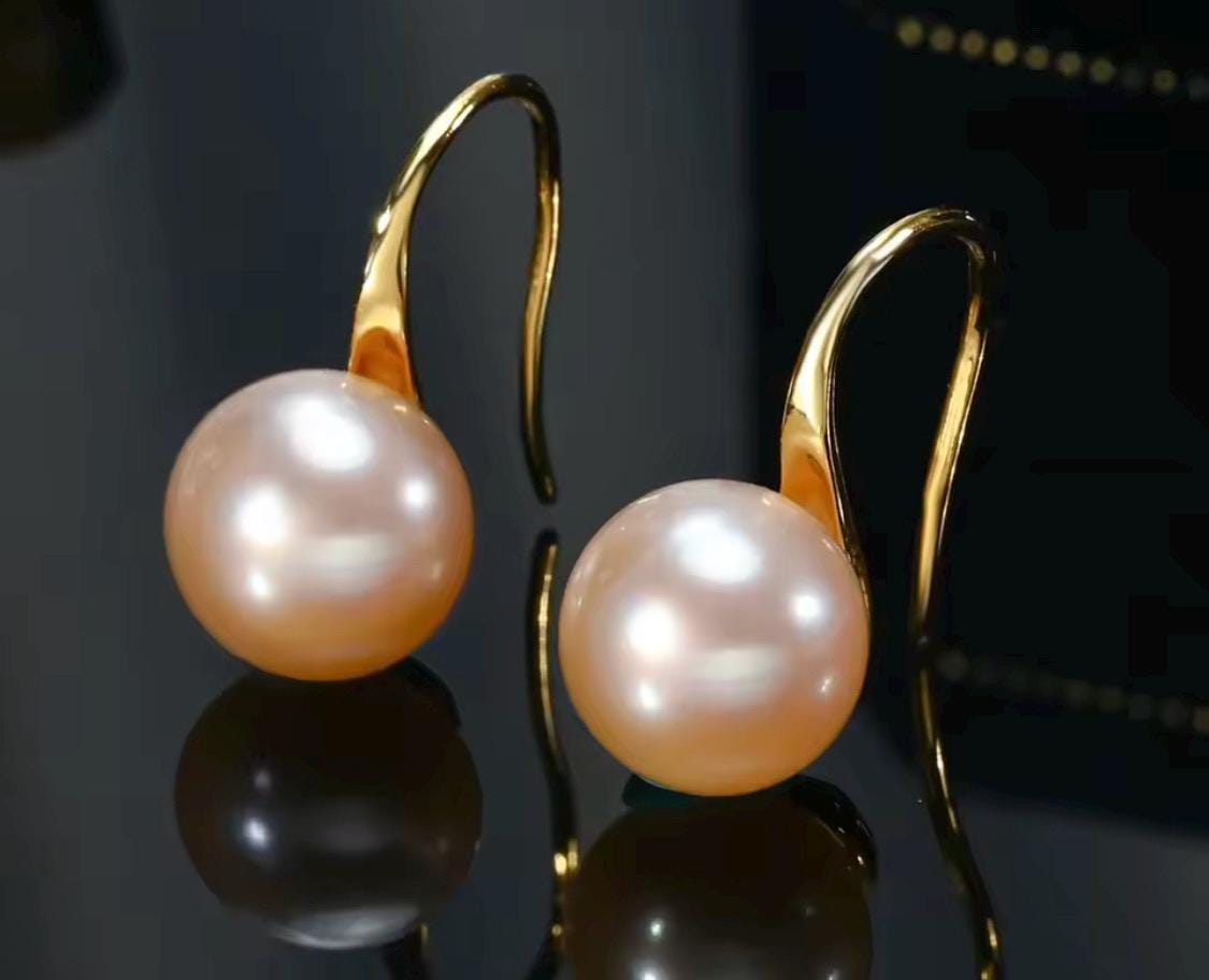 Little Black Pearl Earrings