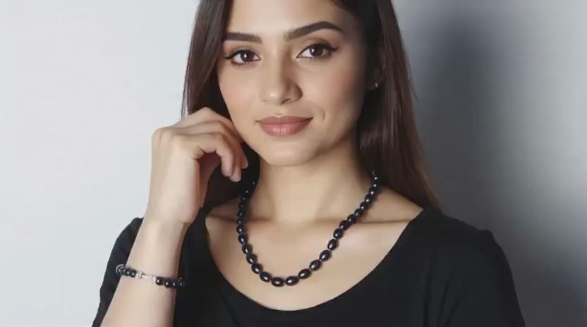 Little Black Pearl Bracelet