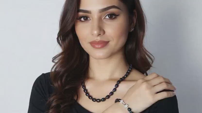 Little Black Pearl Necklace